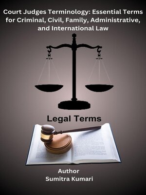 cover image of Court Judges Terminology